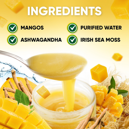 Mango Sea Moss Gel with Ashwagandha