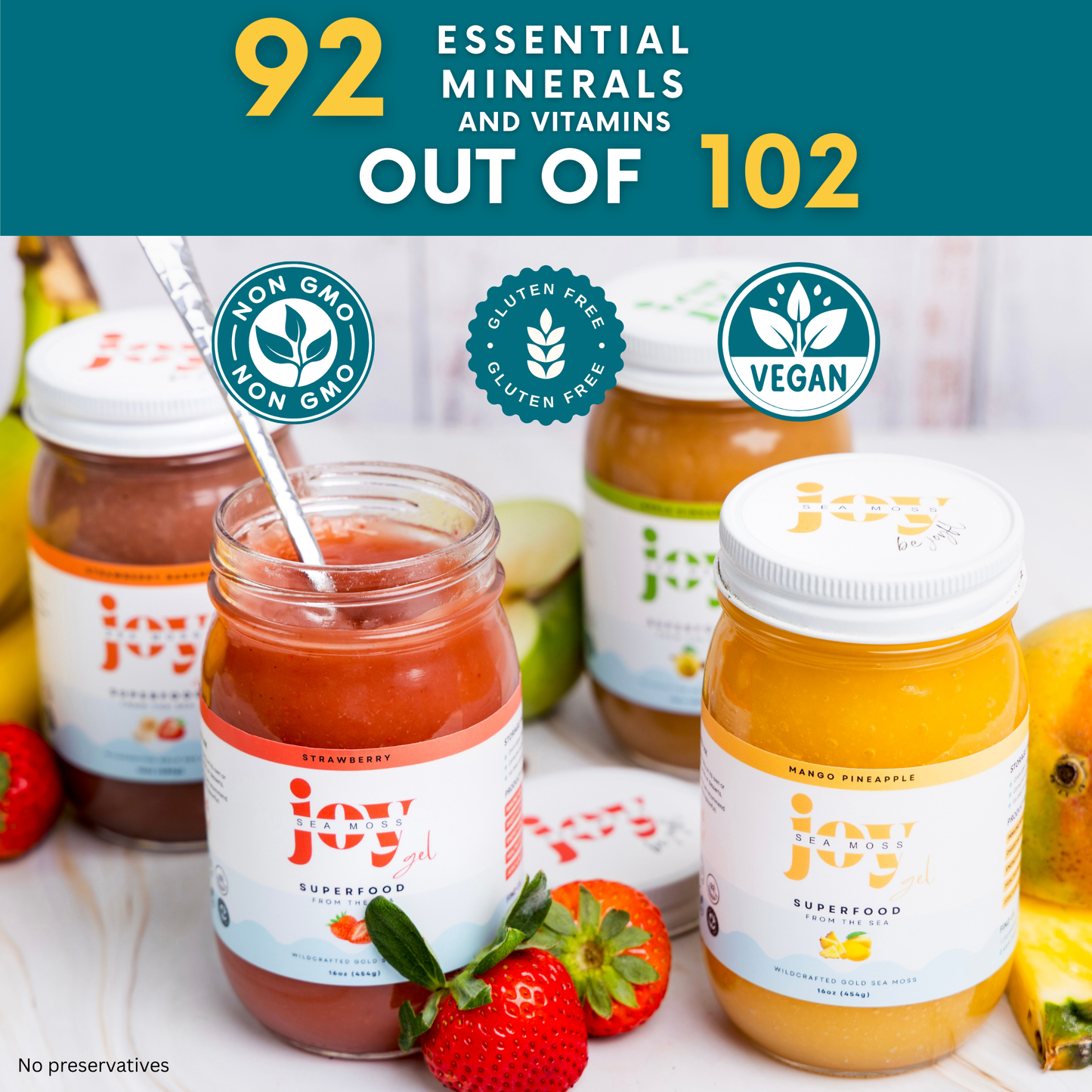 Mango Sea Moss Gel with Ashwagandha