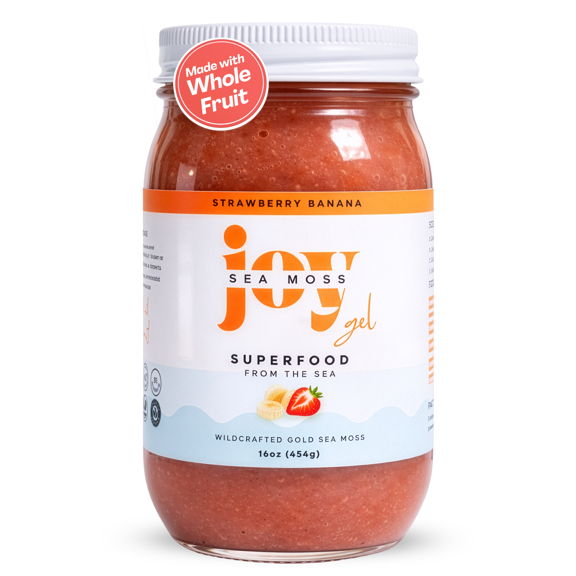 Strawberry Banana Sea Moss Gel