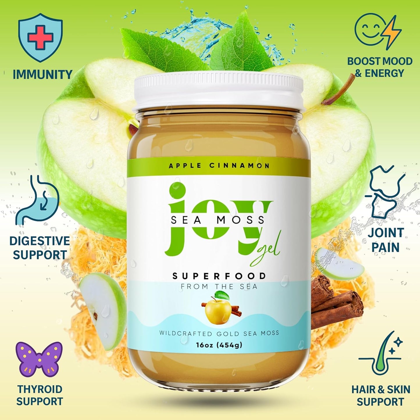 Apple Cinnamon Sea Moss Gel