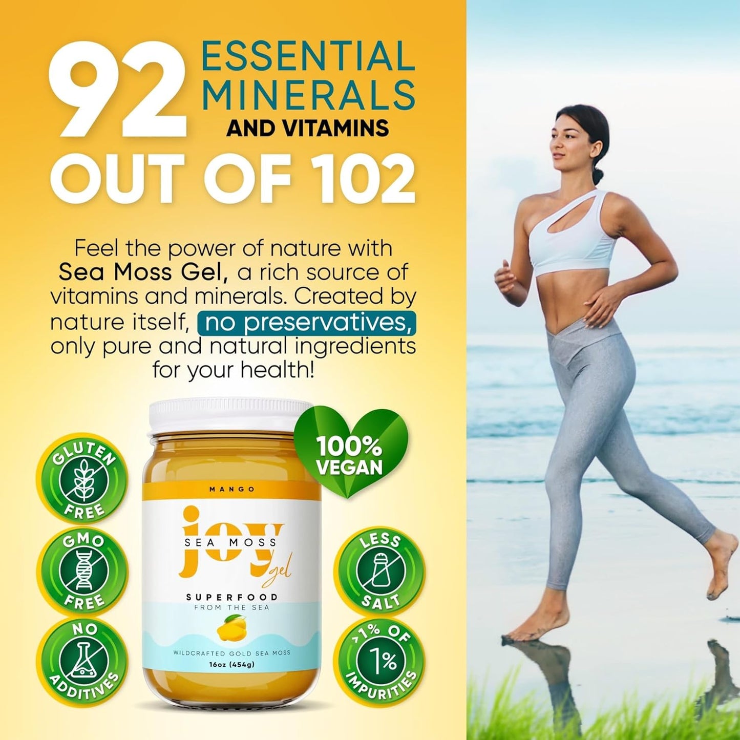 Mango Sea Moss Gel