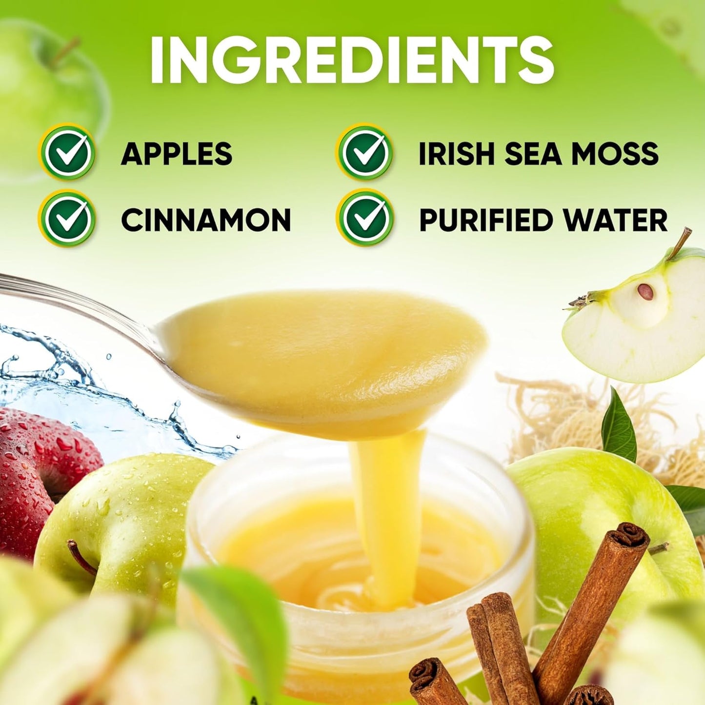 Apple Cinnamon Sea Moss Gel
