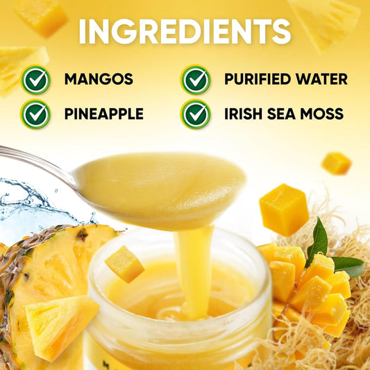 Tropical Sea Moss Gel (Mango & Pineapple)