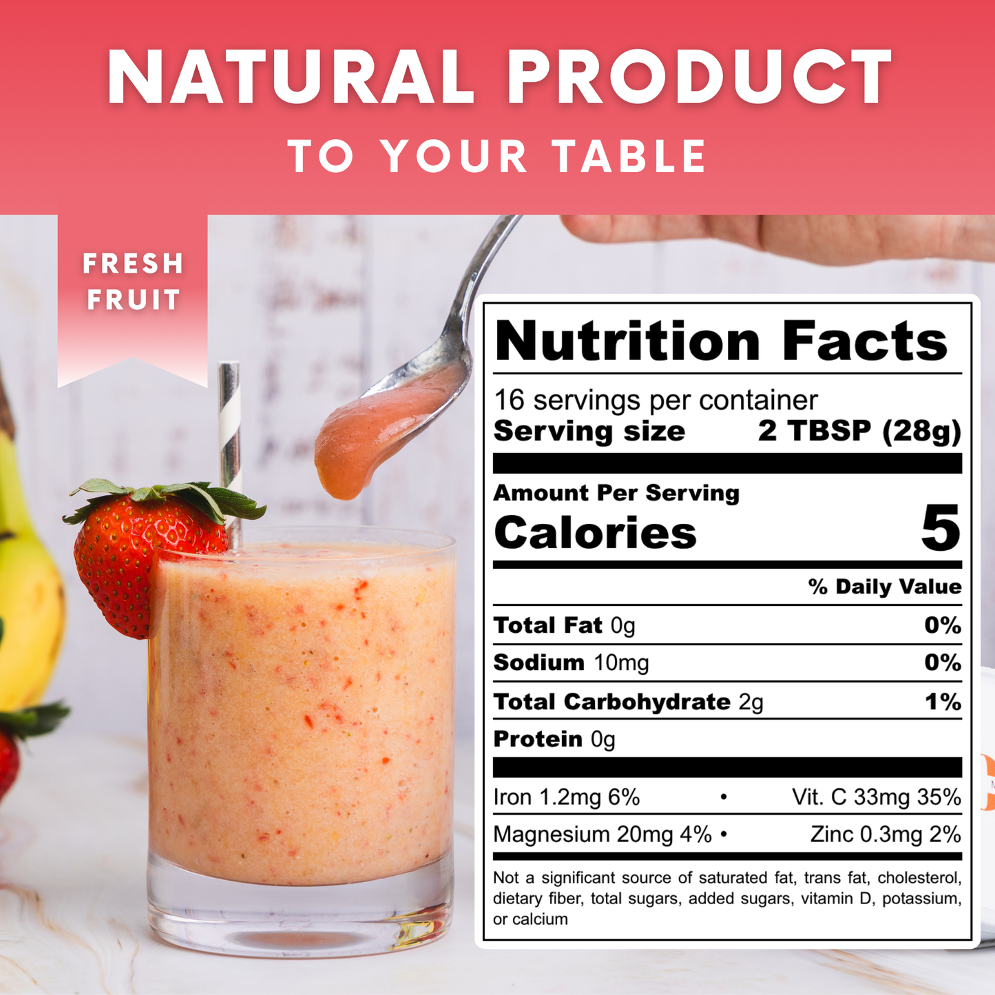 Strawberry Sea Moss Gel