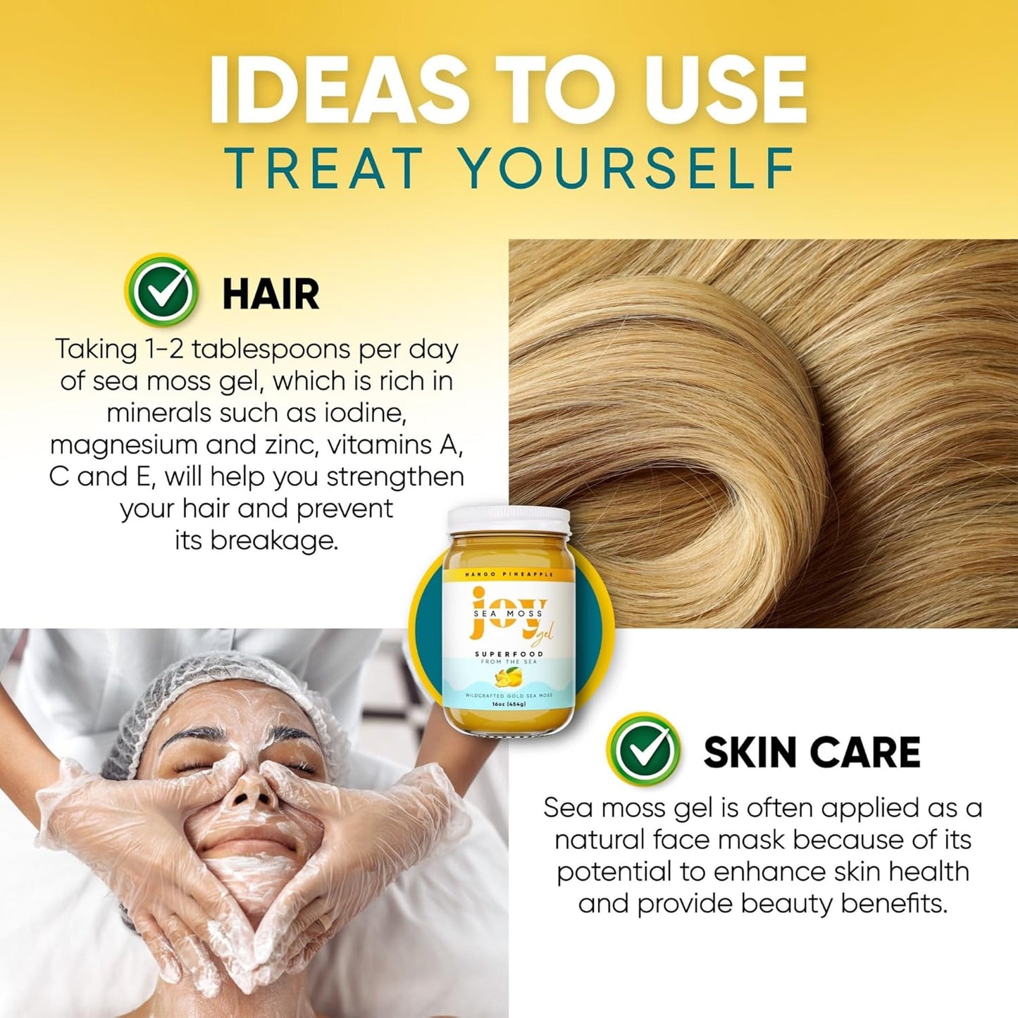 Mango Sea Moss Gel with Ashwagandha