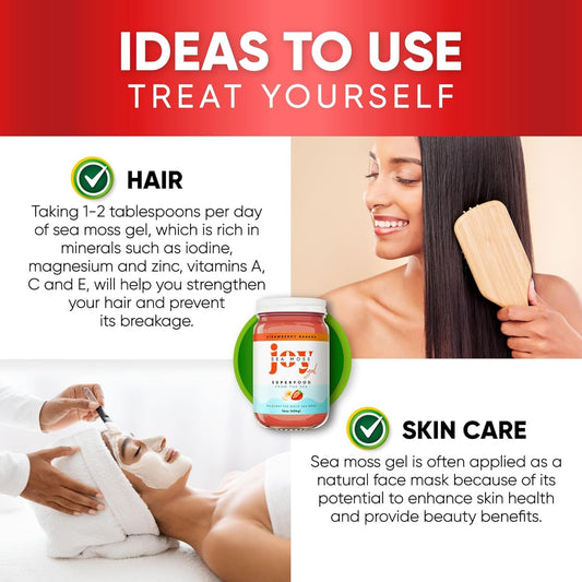 Strawberry Banana Sea Moss Gel