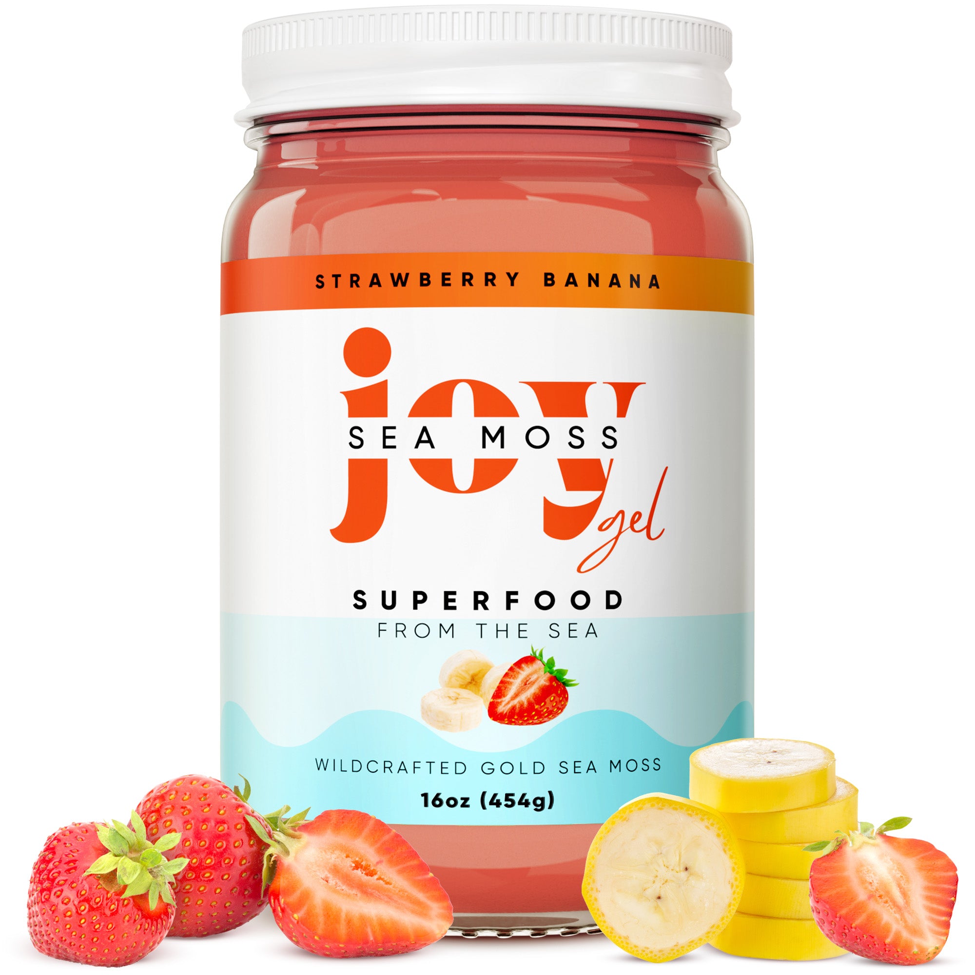 Strawberry Banana Sea Moss Gel