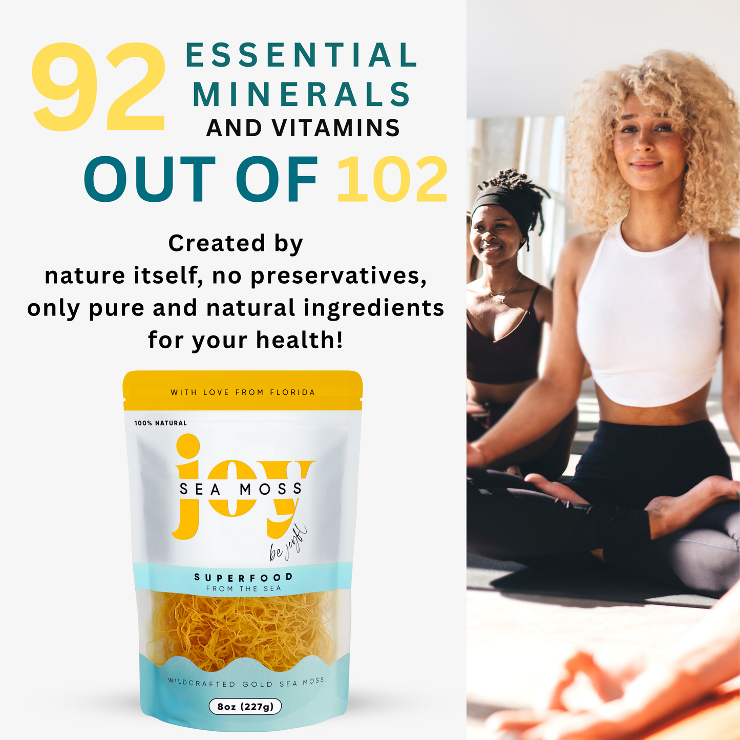 Wildcrafted Irish Sea Moss - 8oz Bag